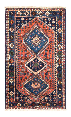 Alfombra persa - Nómada - 135 x 85 cm - rojo