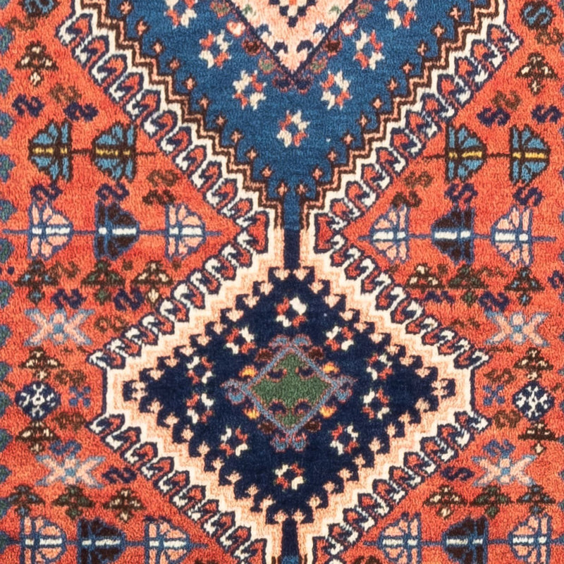 Alfombra persa - Nómada - 135 x 85 cm - rojo