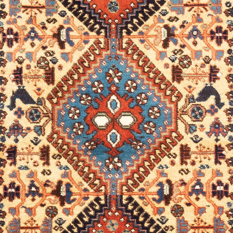 Alfombra persa - Nómada - 130 x 84 cm - crema