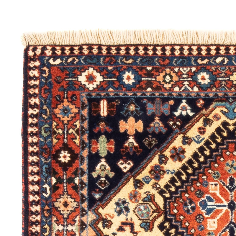 Alfombra persa - Nómada - 130 x 84 cm - crema