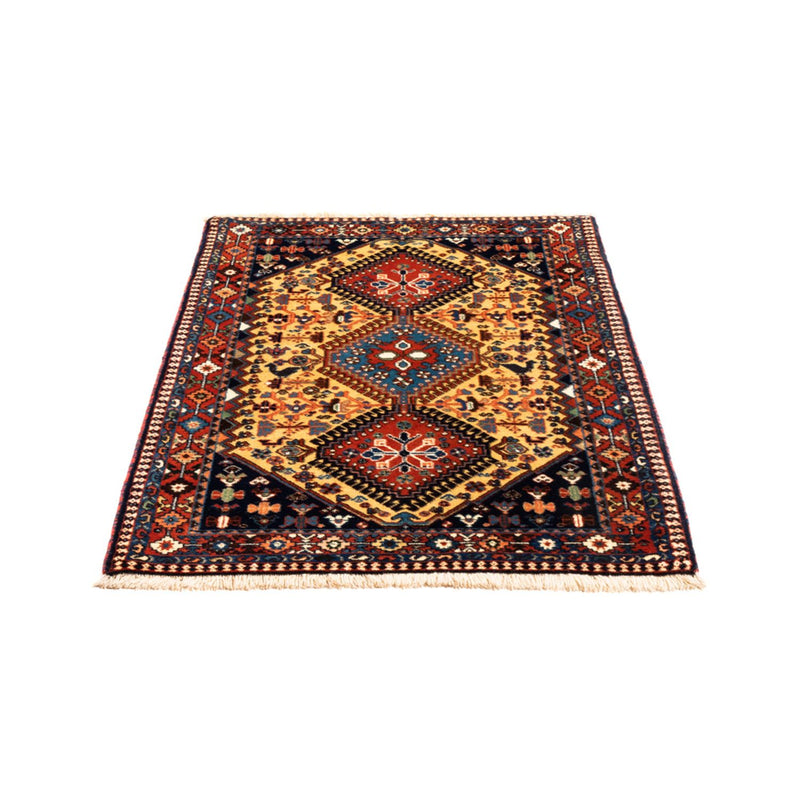 Alfombra persa - Nómada - 130 x 84 cm - crema