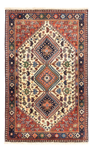Alfombra persa - Nómada - 130 x 80 cm - crema