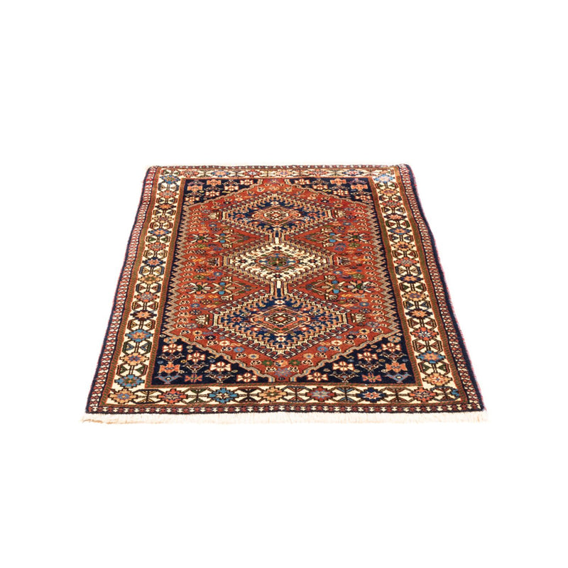 Alfombra persa - Nómada - 130 x 80 cm - rojo