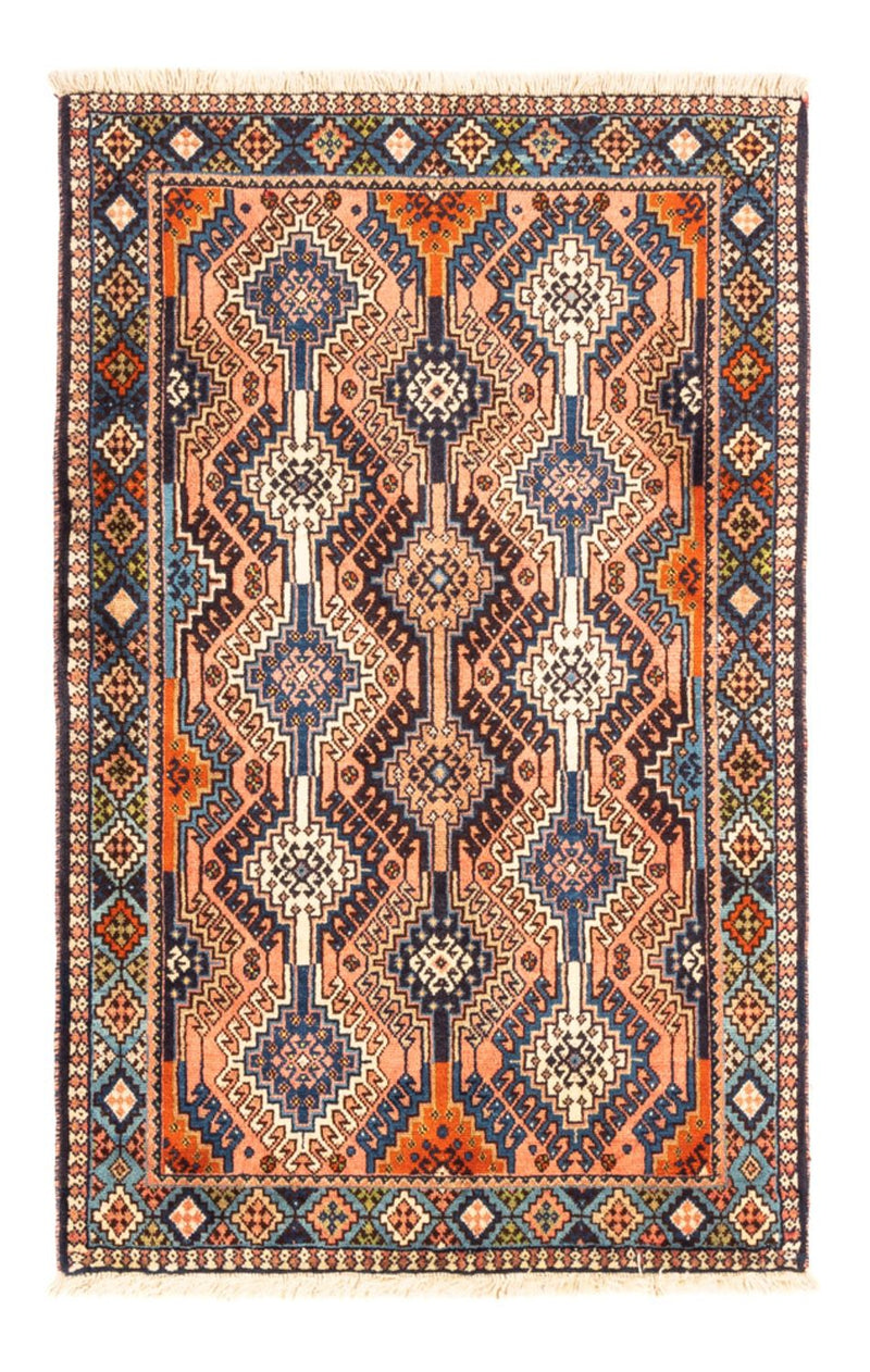 Alfombra persa - Nómada - 125 x 80 cm - rojo