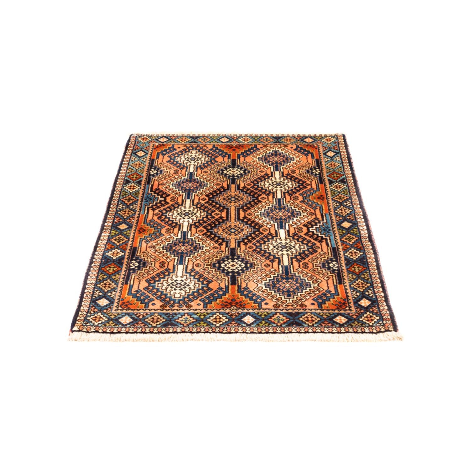 Alfombra persa - Nómada - 125 x 80 cm - rojo