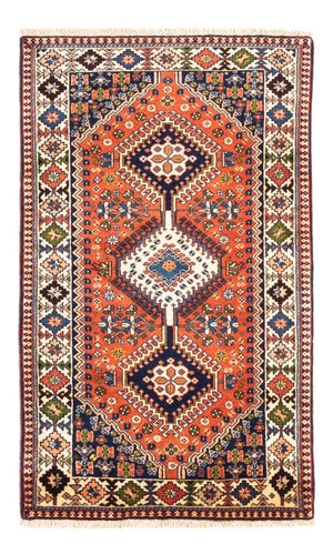 Alfombra persa - Nómada - 138 x 80 cm - rojo