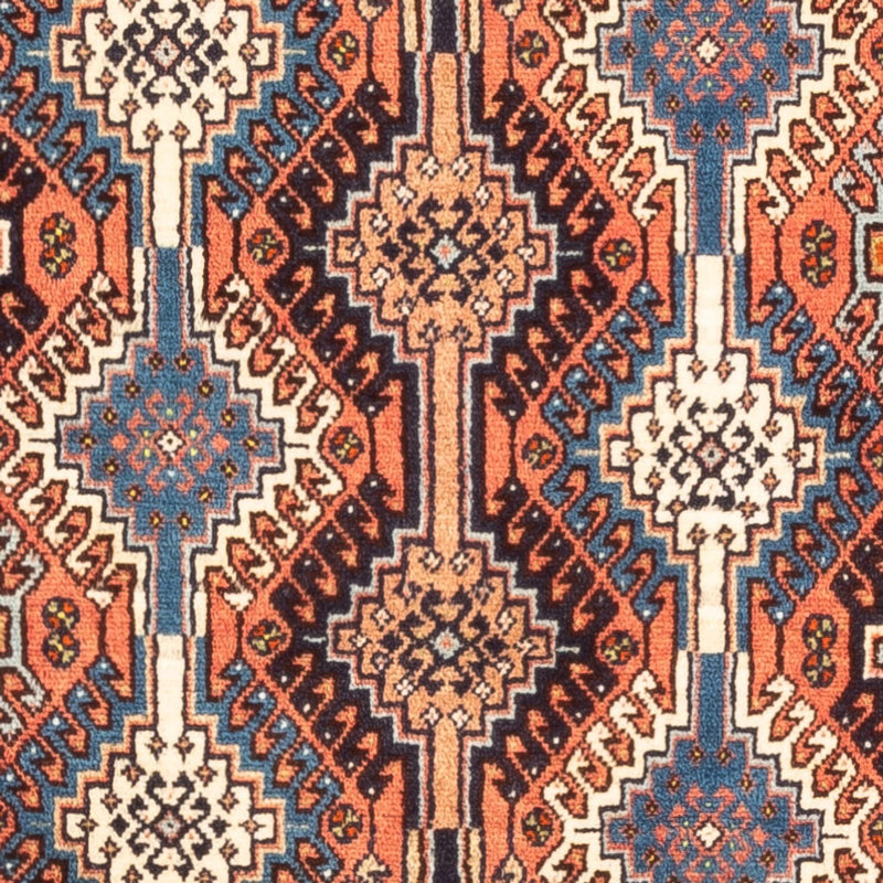 Alfombra persa - Nómada - 125 x 80 cm - rojo