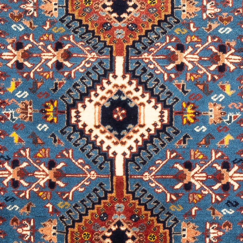 Alfombra persa - Nómada - 122 x 83 cm - azul