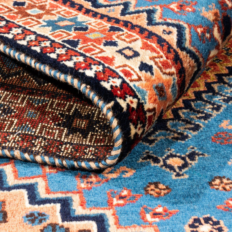 Alfombra persa - Nómada - 122 x 83 cm - azul