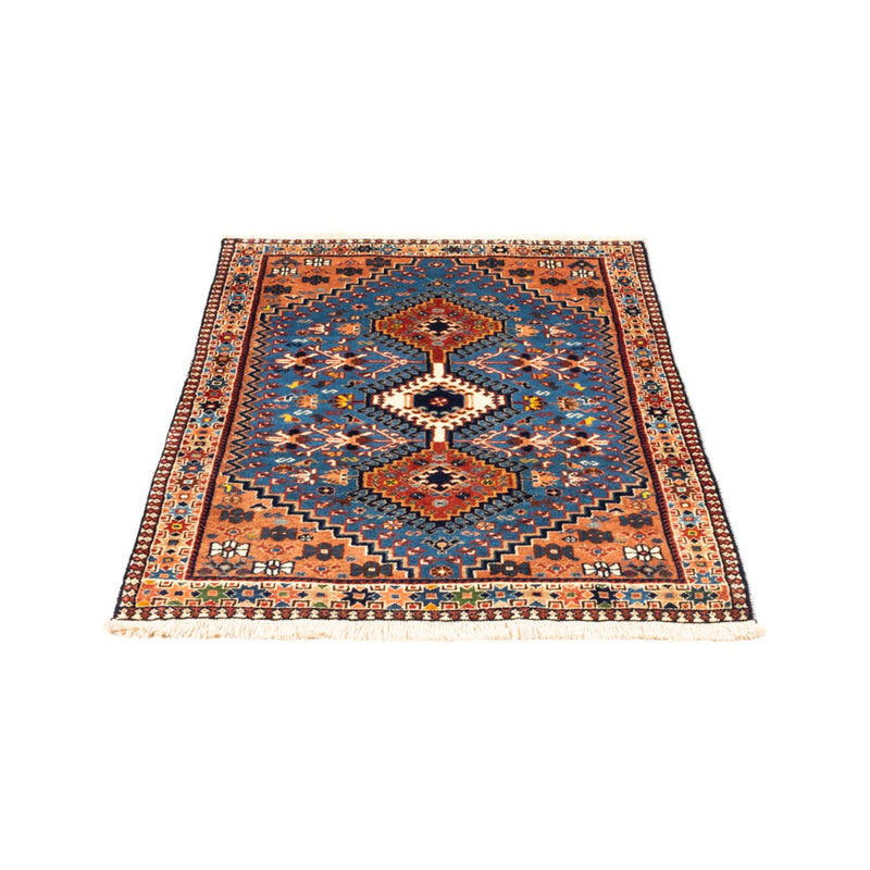 Alfombra persa - Nómada - 122 x 83 cm - azul
