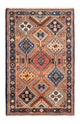 Alfombra persa - Nómada - 130 x 85 cm - rojo