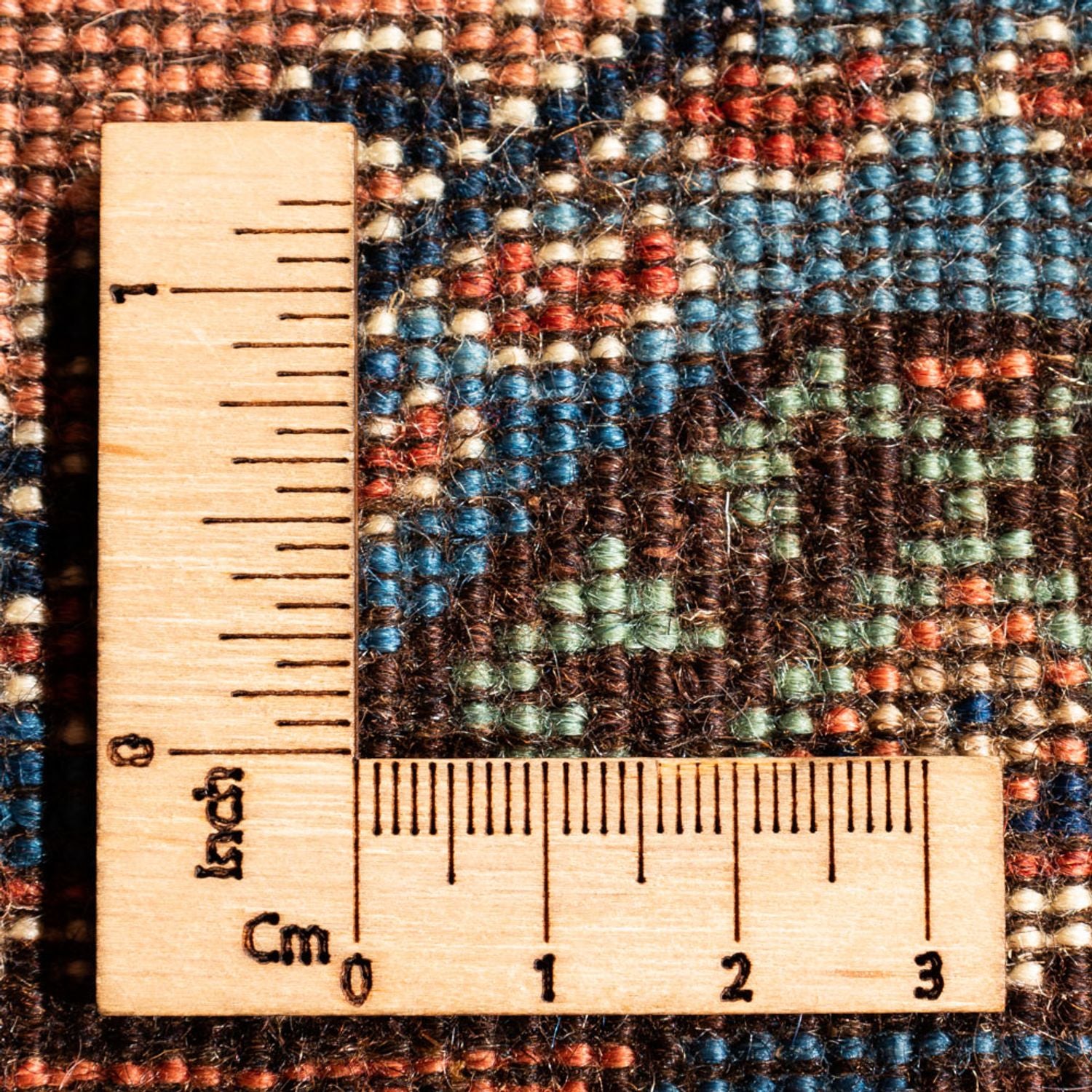 Alfombra persa - Nómada - 130 x 85 cm - rojo