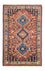 Alfombra persa - Nómada - 123 x 80 cm - rojo