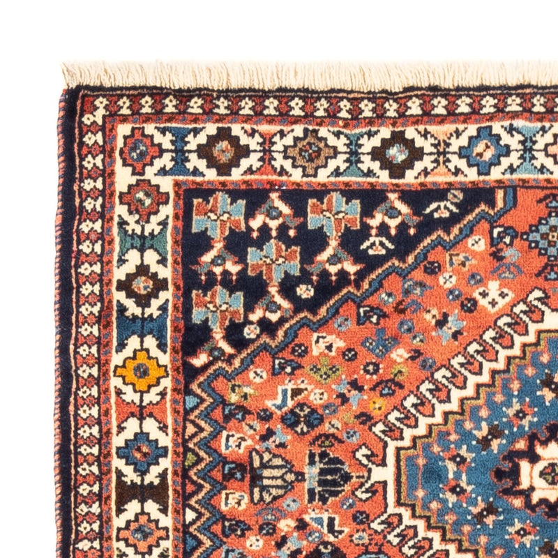 Alfombra persa - Nómada - 123 x 80 cm - rojo