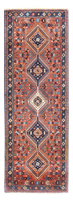 Alfombra de pasillo Alfombra persa - Nómada - 220 x 80 cm - rojo
