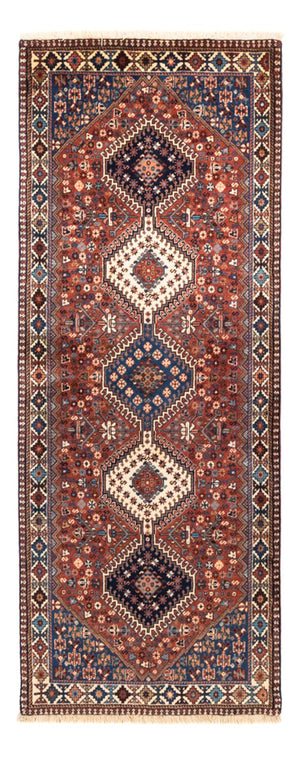 Alfombra de pasillo Alfombra persa - Nómada - 203 x 83 cm - rojo
