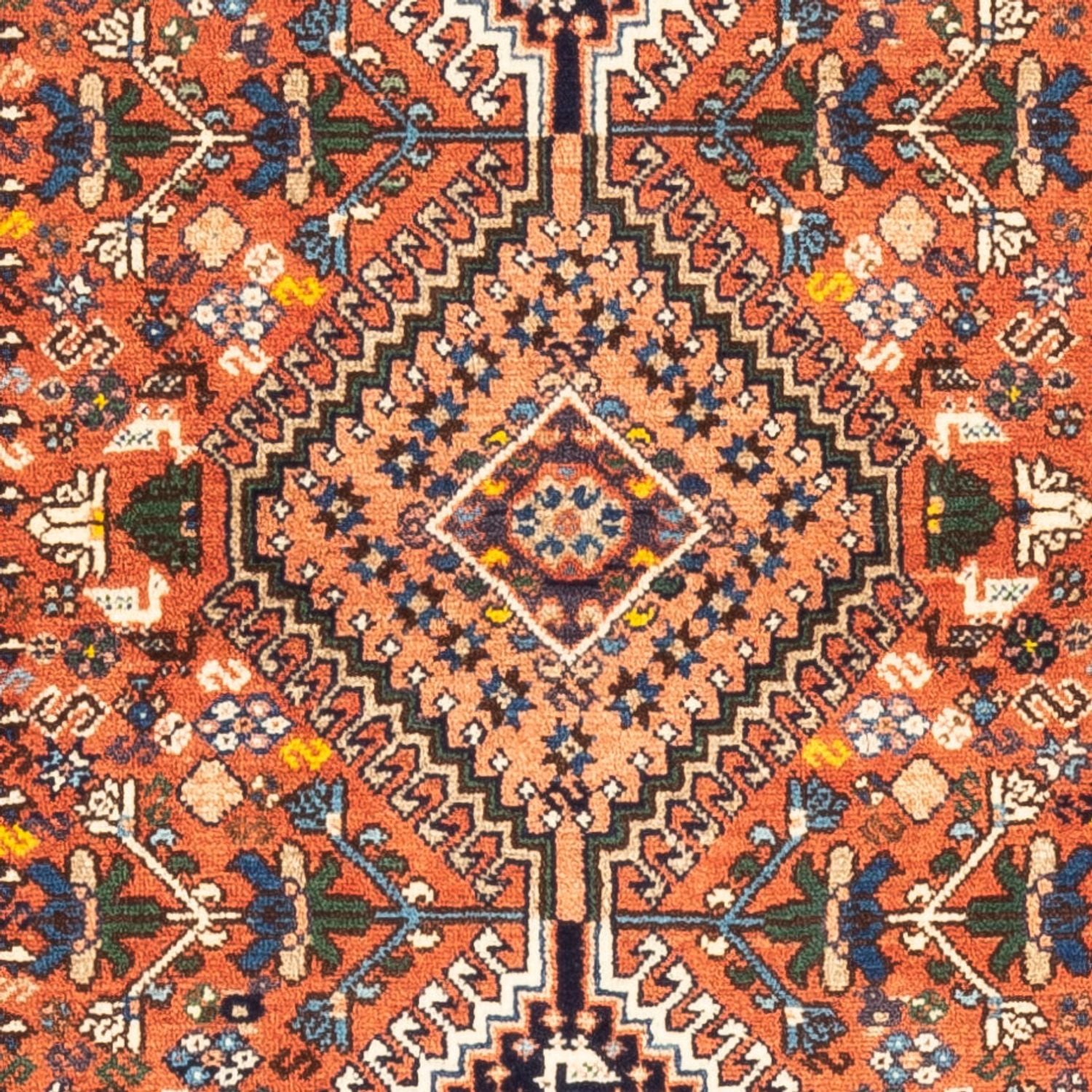 Alfombra de pasillo Alfombra persa - Nómada - 202 x 82 cm - rojo