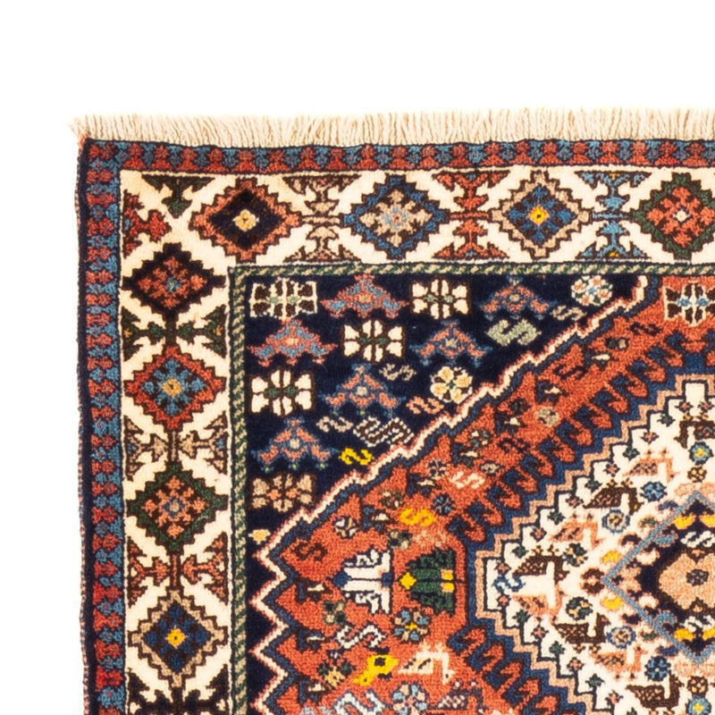 Alfombra de pasillo Alfombra persa - Nómada - 202 x 82 cm - rojo