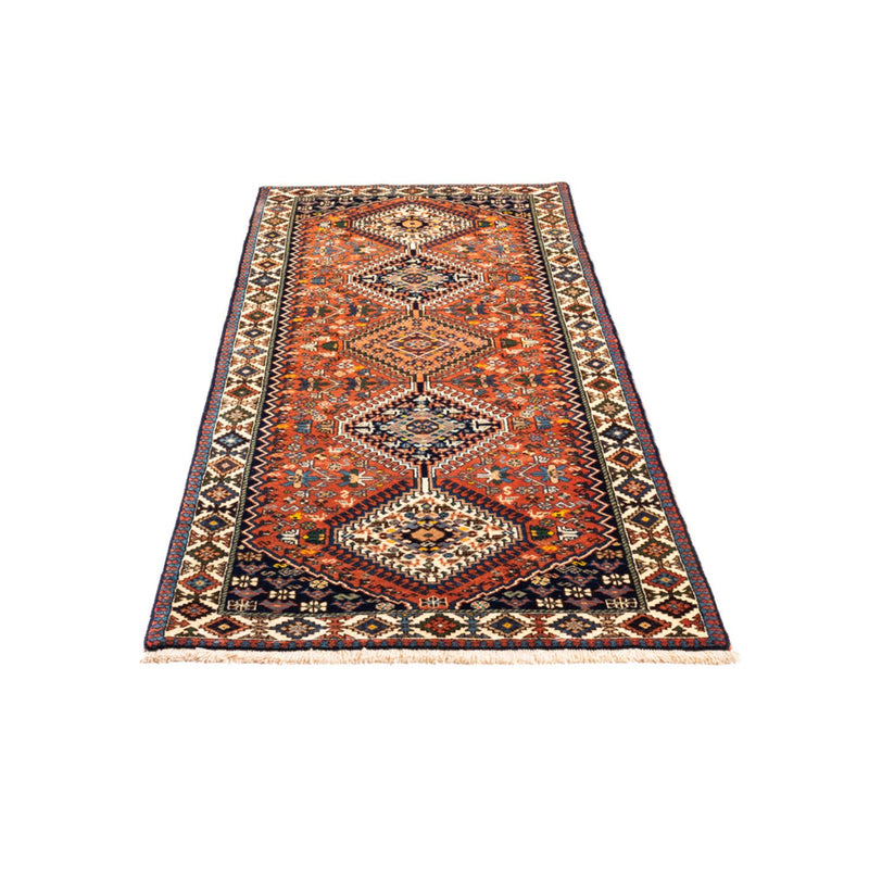 Alfombra de pasillo Alfombra persa - Nómada - 202 x 82 cm - rojo