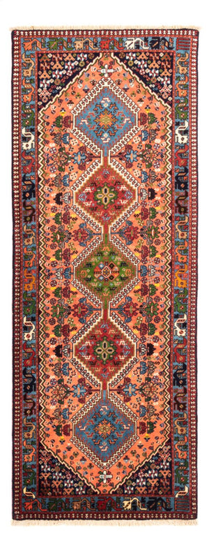 Alfombra de pasillo Alfombra persa - Nómada - 207 x 85 cm - rojo