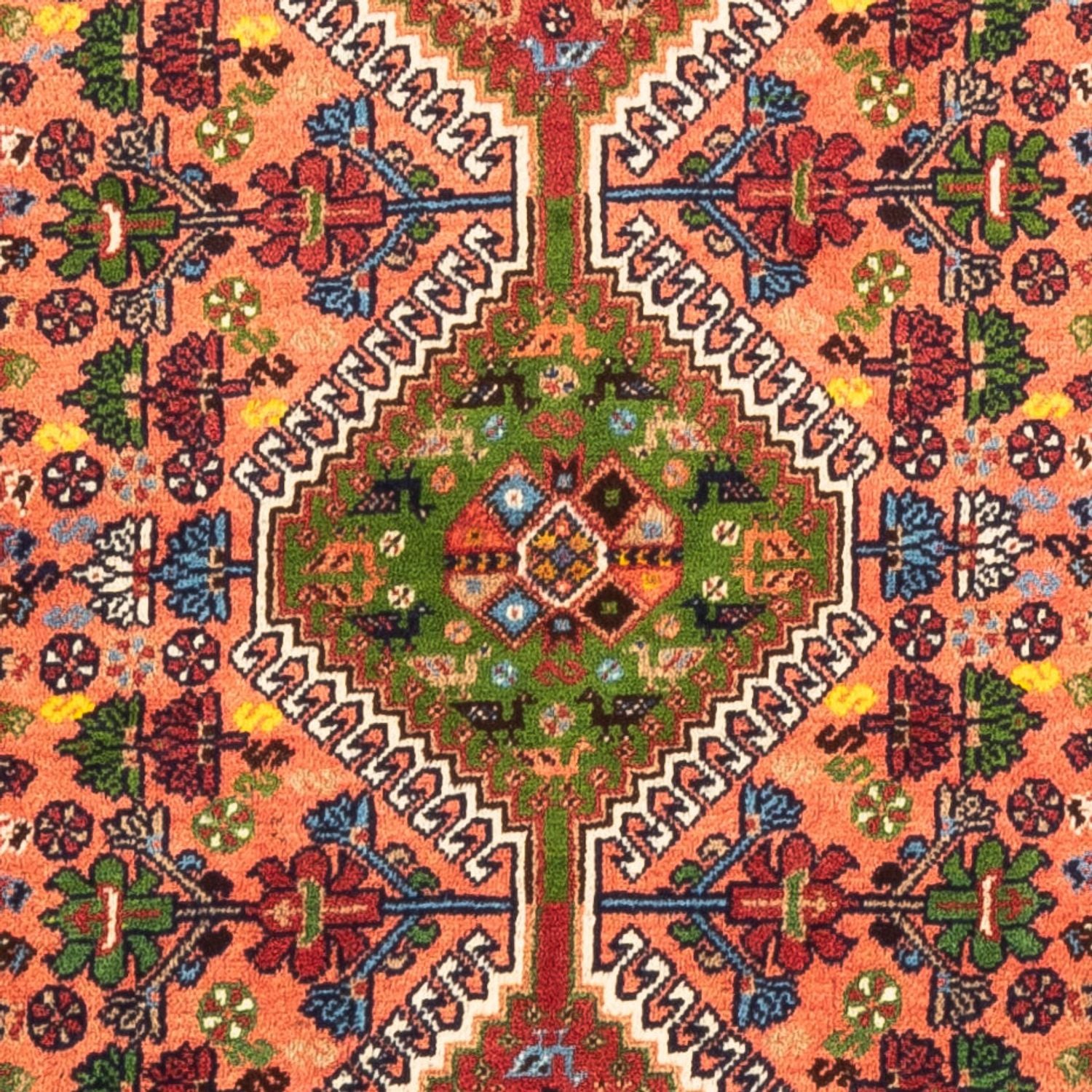 Alfombra de pasillo Alfombra persa - Nómada - 207 x 85 cm - rojo