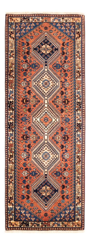 Alfombra de pasillo Alfombra persa - Nómada - 200 x 80 cm - rojo