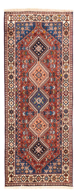 Alfombra de pasillo Alfombra persa - Nómada - 195 x 80 cm - rojo