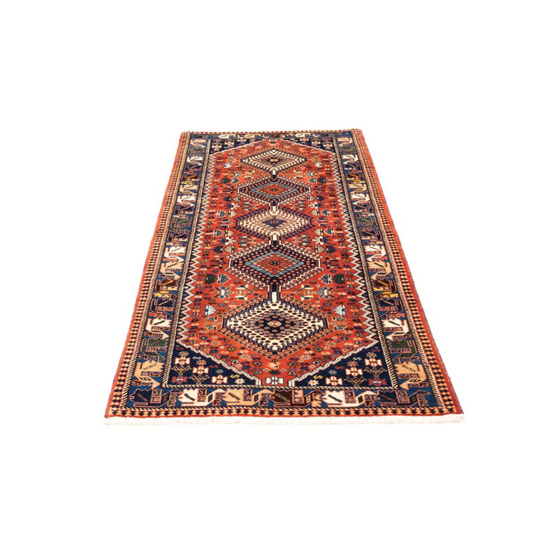 Alfombra de pasillo Alfombra persa - Nómada - 210 x 80 cm - rojo