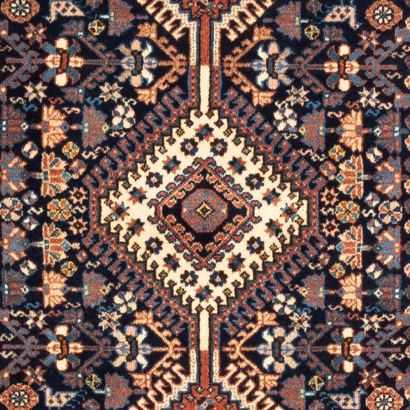 Alfombra de pasillo Alfombra persa - Nómada - 202 x 84 cm - azul oscuro