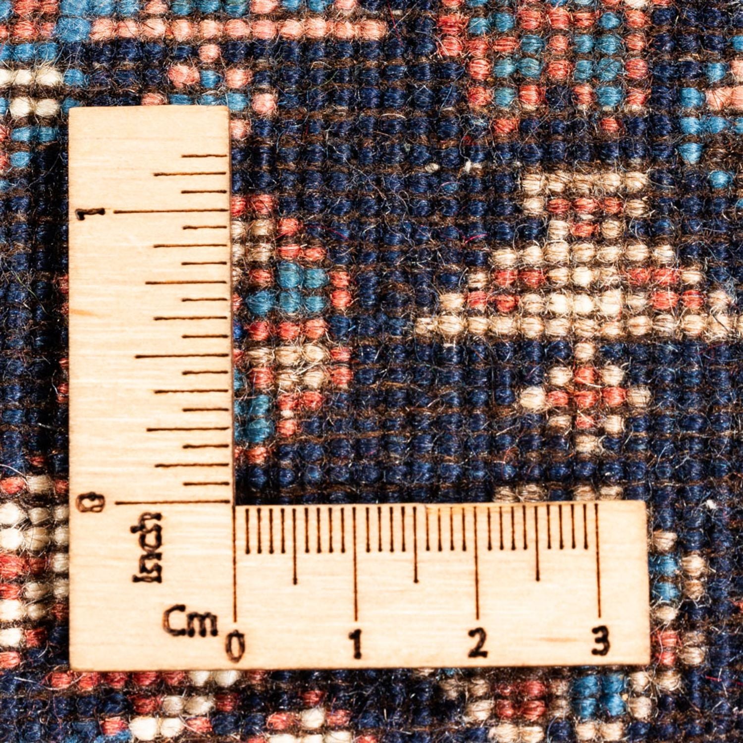 Alfombra de pasillo Alfombra persa - Nómada - 202 x 84 cm - azul oscuro