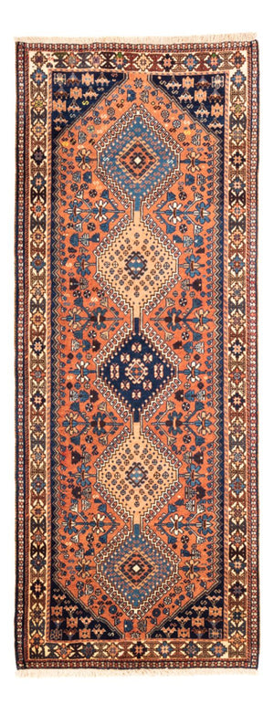 Alfombra de pasillo Alfombra persa - Nómada - 193 x 85 cm - rojo