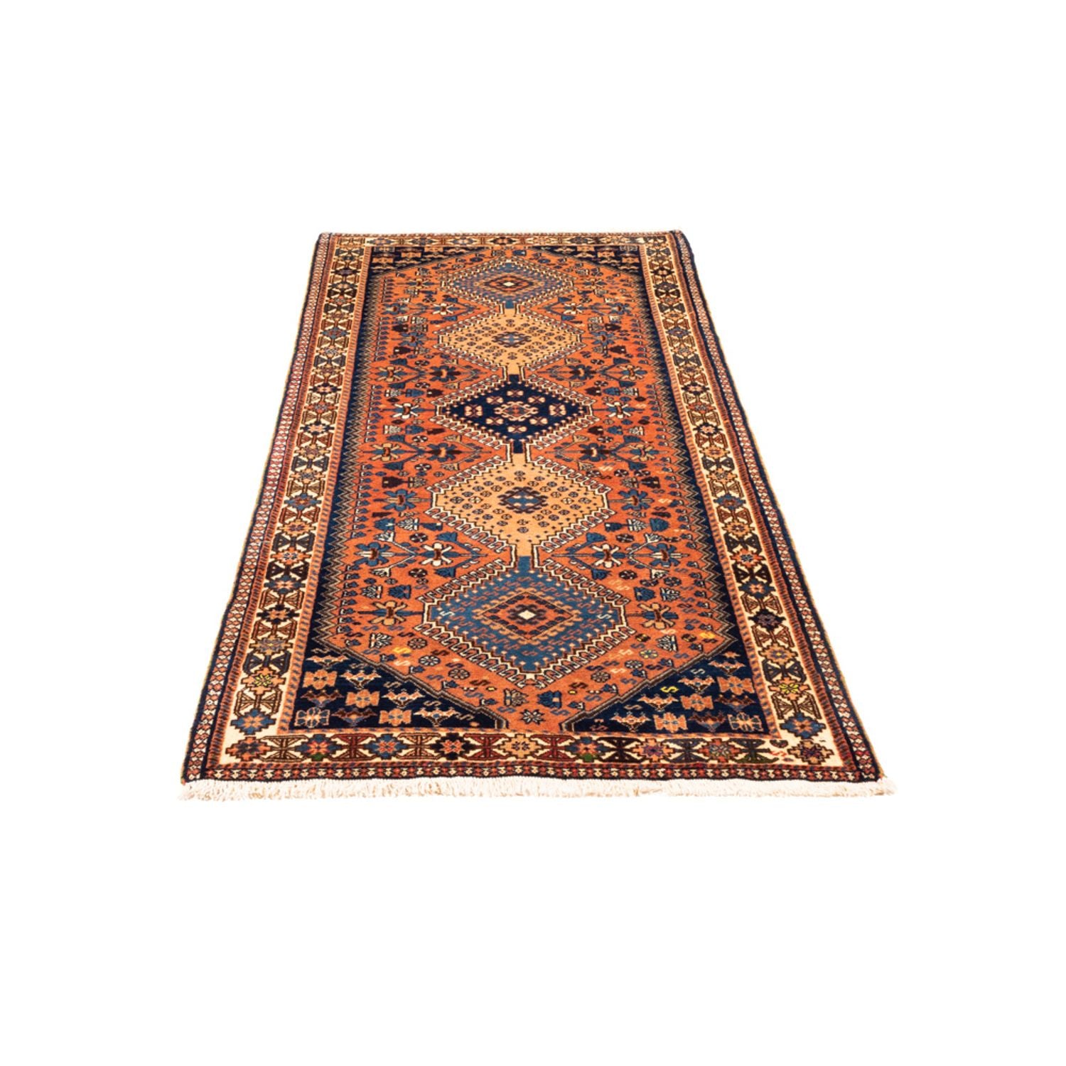 Alfombra de pasillo Alfombra persa - Nómada - 193 x 85 cm - rojo