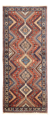Alfombra de pasillo Alfombra persa - Nómada - 194 x 80 cm - rojo
