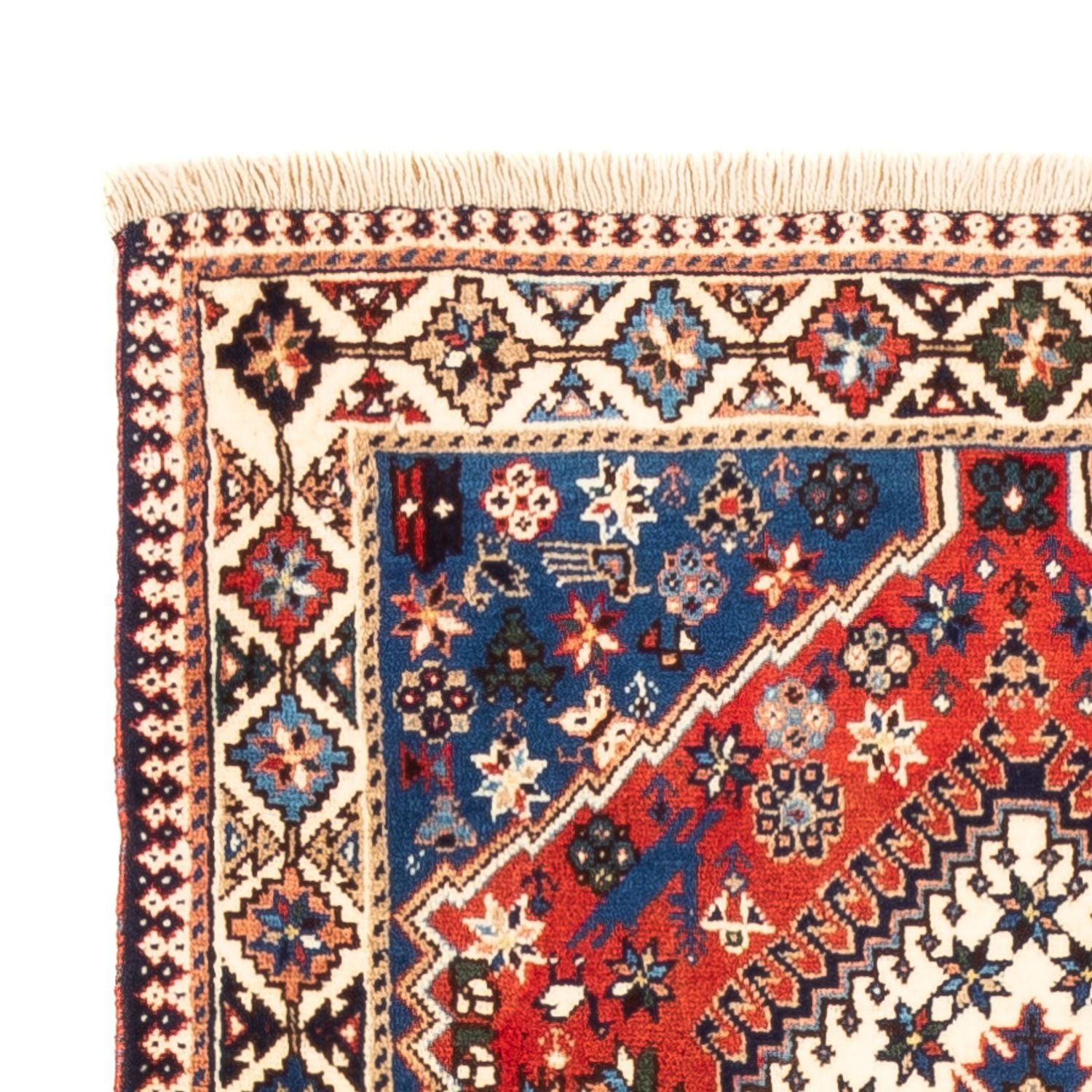 Alfombra de pasillo Alfombra persa - Nómada - 195 x 80 cm - rojo