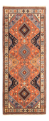 Alfombra de pasillo Alfombra persa - Nómada - 192 x 80 cm - rojo
