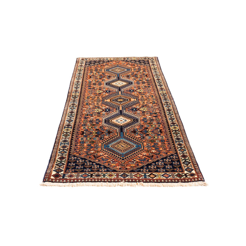 Alfombra de pasillo Alfombra persa - Nómada - 193 x 85 cm - rojo