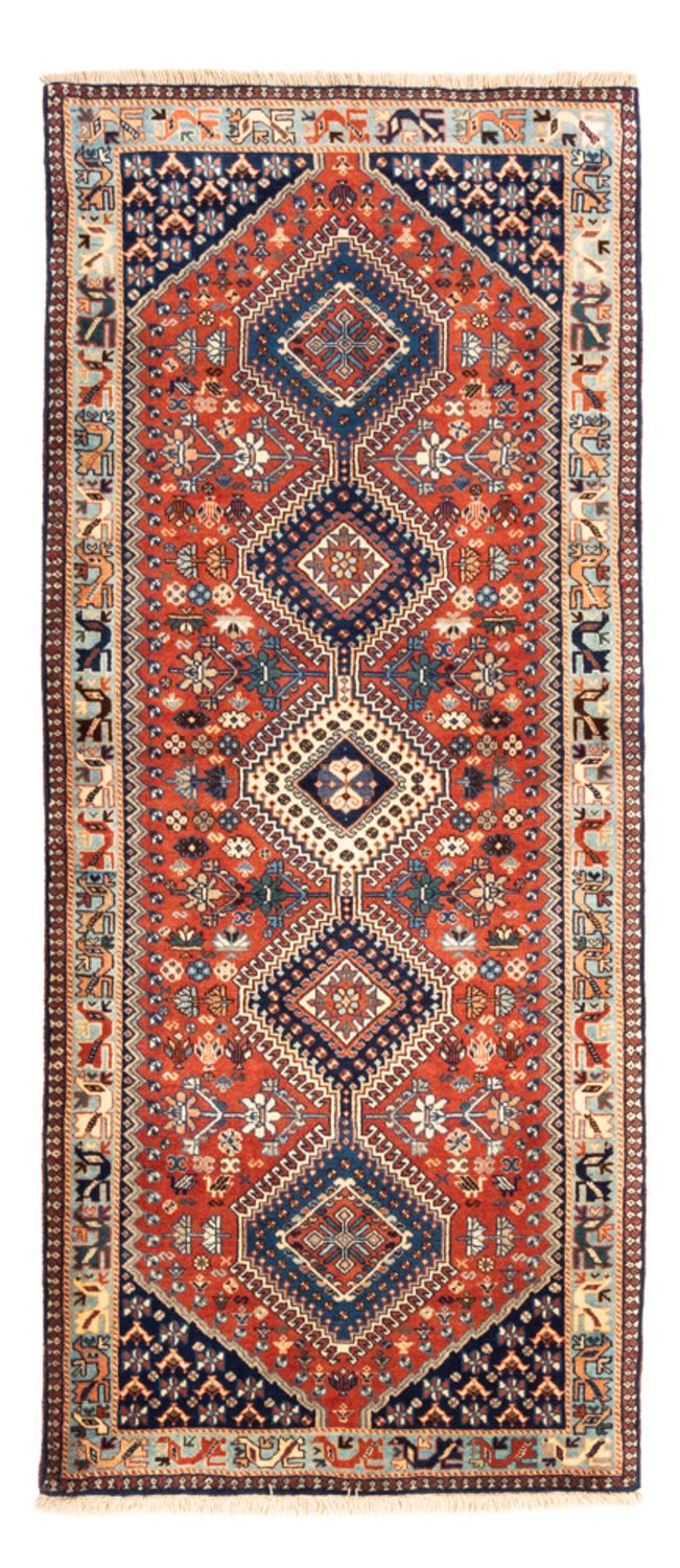 Alfombra de pasillo Alfombra persa - Nómada - 198 x 86 cm - rojo