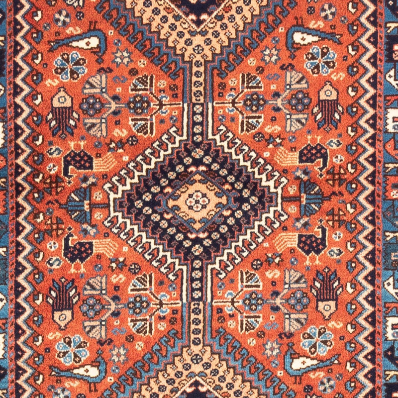 Alfombra de pasillo Alfombra persa - Nómada - 208 x 80 cm - rojo