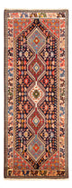 Alfombra de pasillo Alfombra persa - Nómada - 207 x 80 cm - azul oscuro