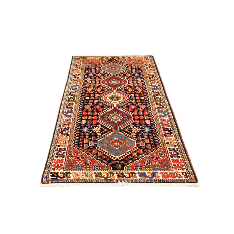 Alfombra de pasillo Alfombra persa - Nómada - 207 x 80 cm - azul oscuro