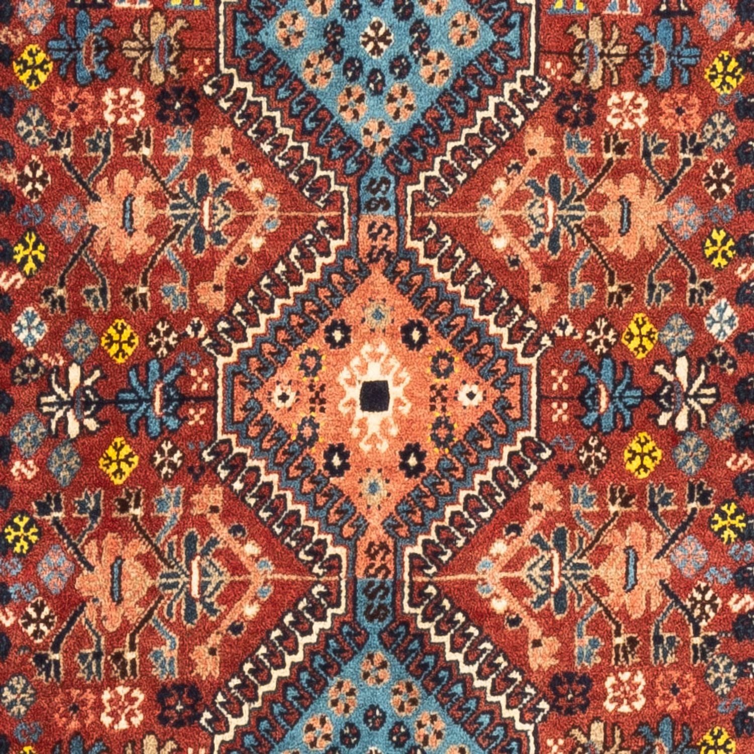 Alfombra de pasillo Alfombra persa - Nómada - 192 x 80 cm - rojo