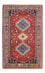 Alfombra persa - Nómada - 132 x 83 cm - rojo