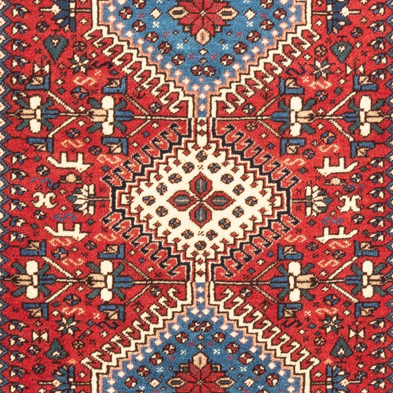 Alfombra persa - Nómada - 132 x 83 cm - rojo