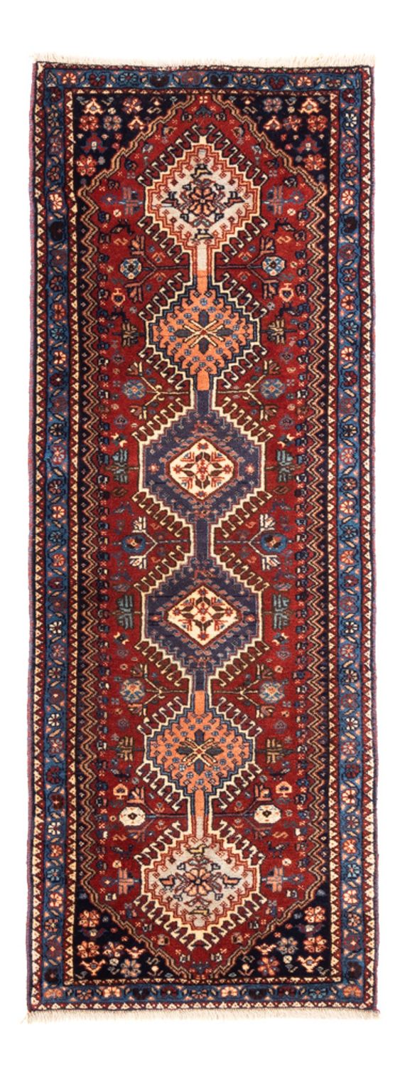 Alfombra de pasillo Alfombra persa - Nómada - 153 x 55 cm - rojo