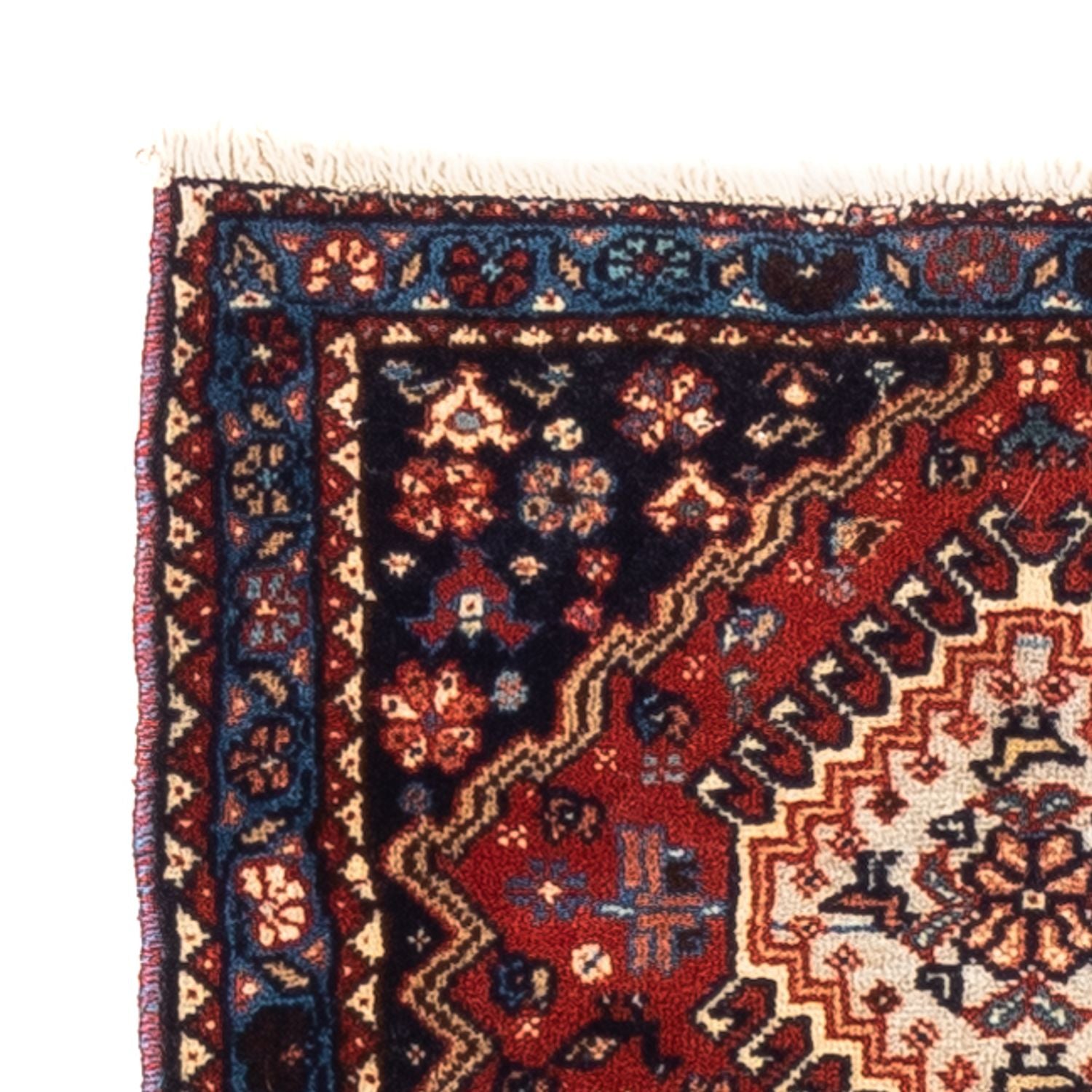 Alfombra de pasillo Alfombra persa - Nómada - 153 x 55 cm - rojo