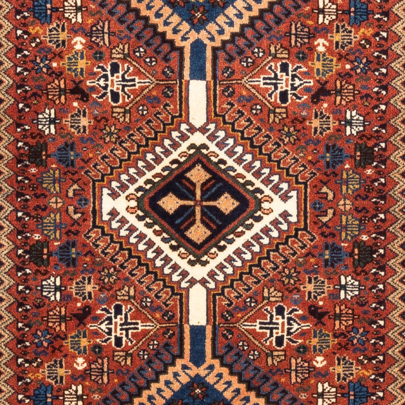 Alfombra persa - Nómada - 137 x 80 cm - rojo