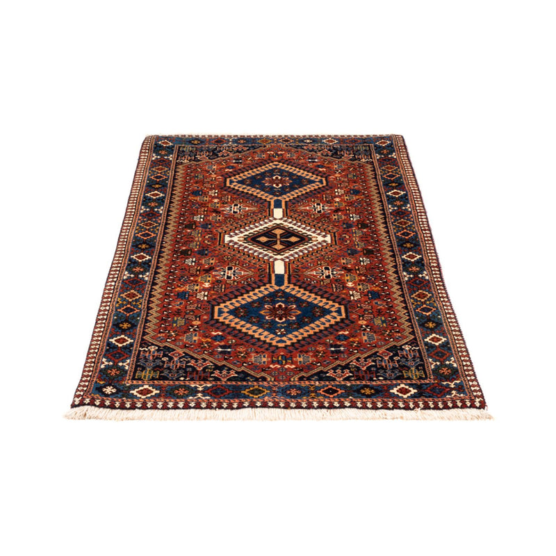 Alfombra persa - Nómada - 137 x 80 cm - rojo