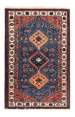 Alfombra persa - Nómada - 127 x 83 cm - azul