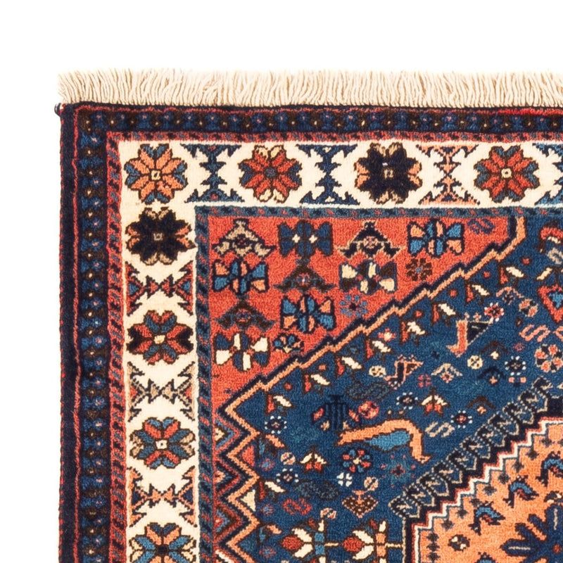Alfombra persa - Nómada - 127 x 83 cm - azul