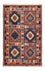 Alfombra persa - Nómada - 124 x 80 cm - multicolor
